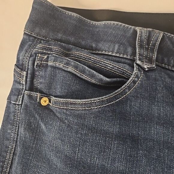 Democracy Ab Solution Comfort Stretch Jeans Womens 16 Blue Casual Streetwear - Picture 3 of 9